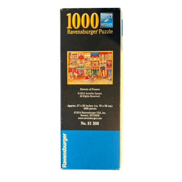 Night & Day "Mountain Retreat" 1000-Piece Puzzle & Ravensburger "Streets Of Fran - Picture 5 of 5